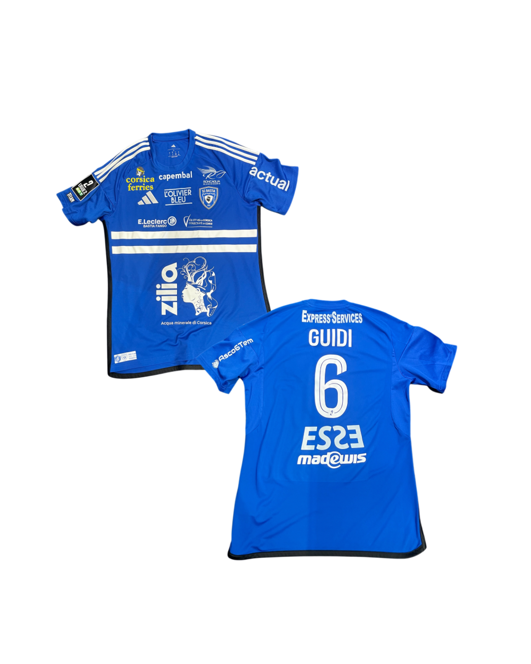 Maillot Porté Annecy - Bastia / GUIDI Dume 2/2
