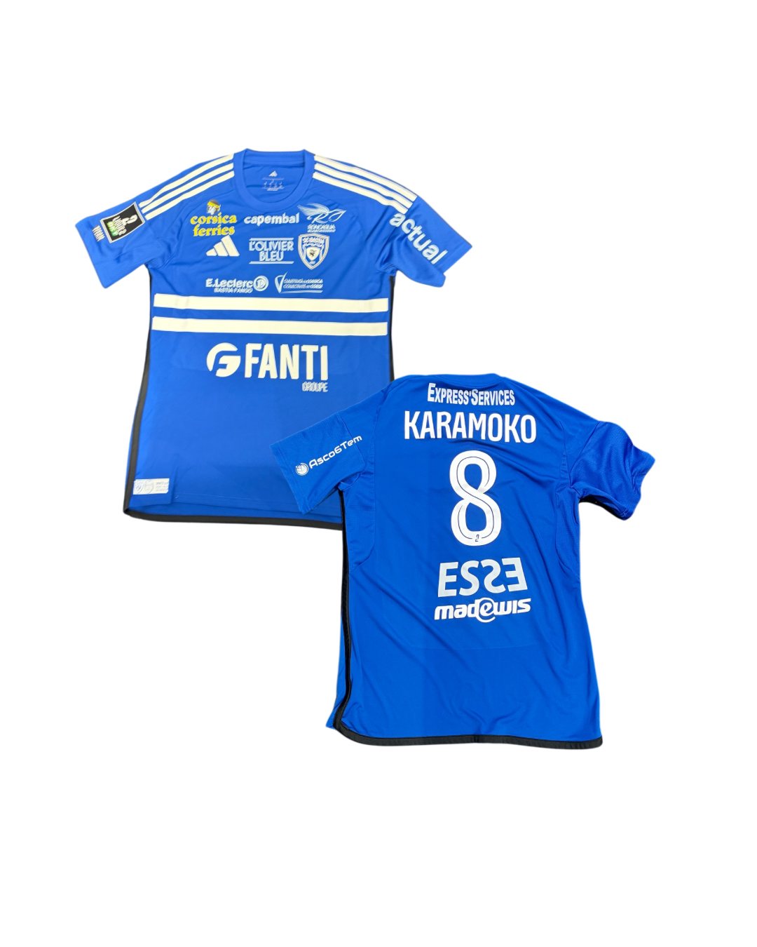 Maillot porté Bastia - Annecy / KARAMOKO Issiaka