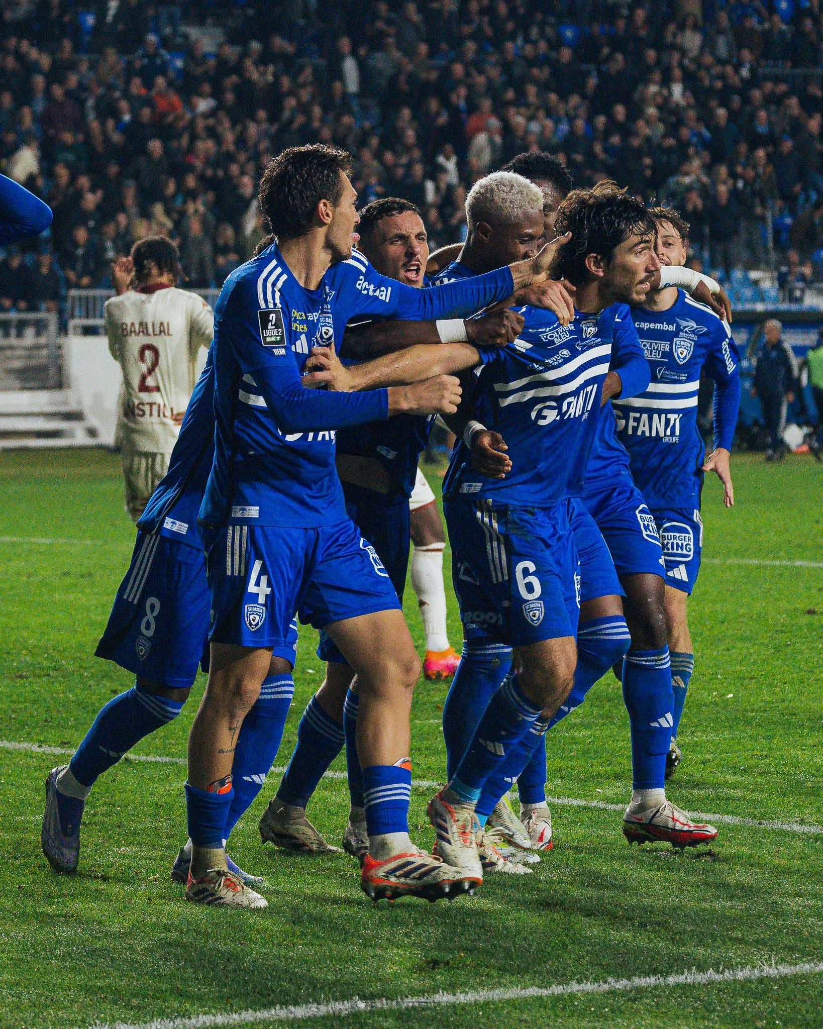 Maillot Porté/Préparé 13 ème Journée Sc Bastia/ Clermont Foot