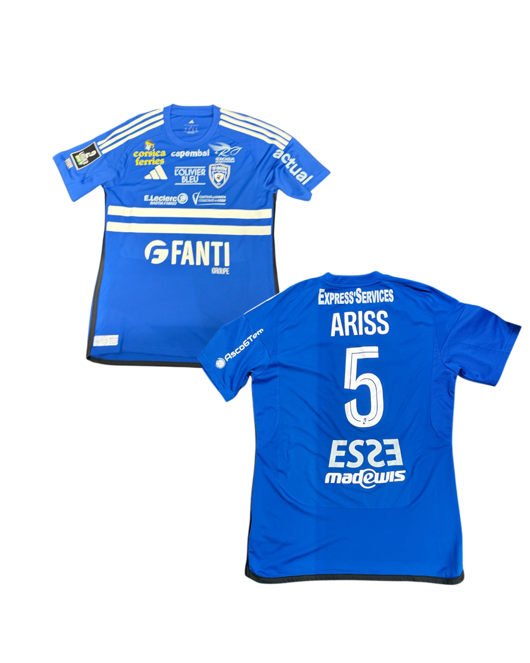 Maillot porté Bastia - Annecy / ARISS Zakaria 1/2