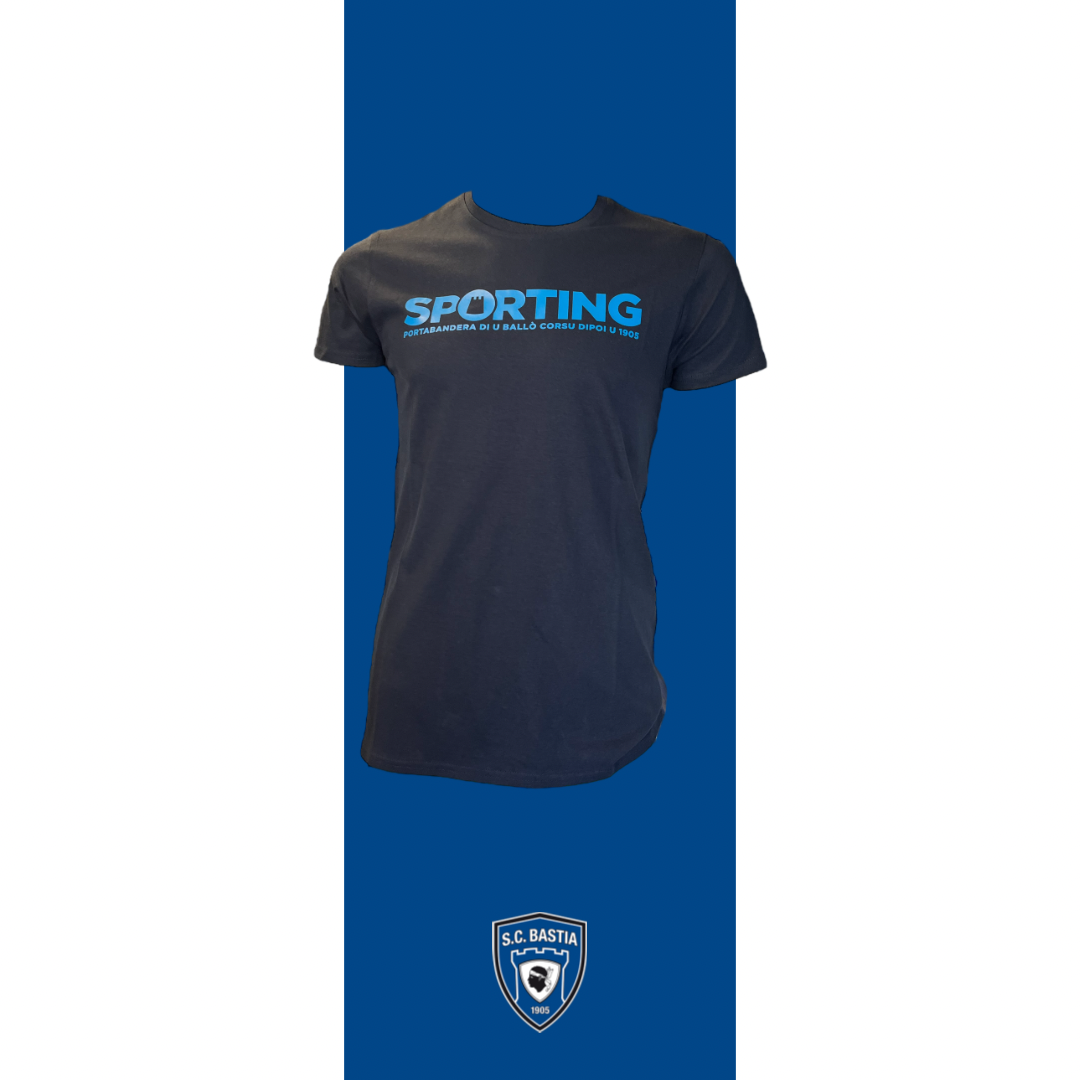 T shirt Sporting - Marine