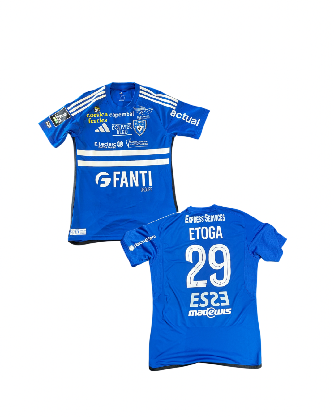 Maillot Porté Bastia - Laval / ETOGA Loïc 2/2