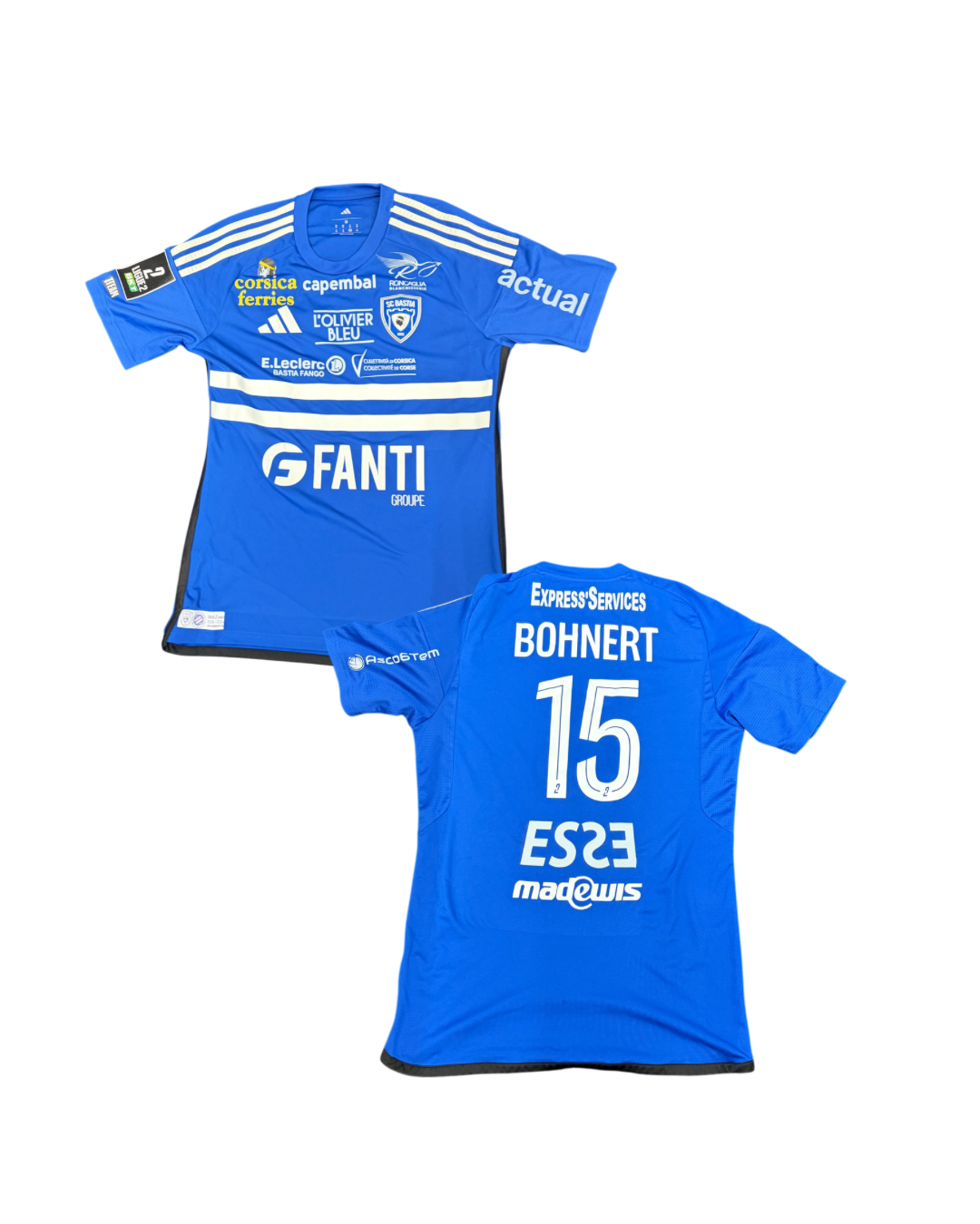 Maillot porté Bastia - Nancy / BOHNERT Florian 2/2