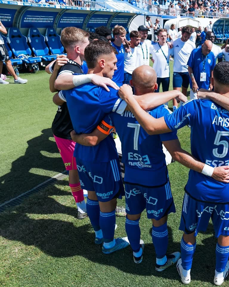 Maillot Porté/Préparé 4ème Journée Sc Bastia / Ea Guingamp.