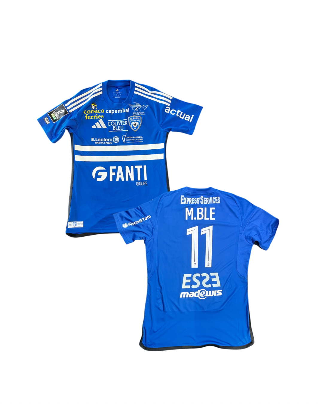 Maillot Porté Bastia - Laval / BLE Maxime 2/2
