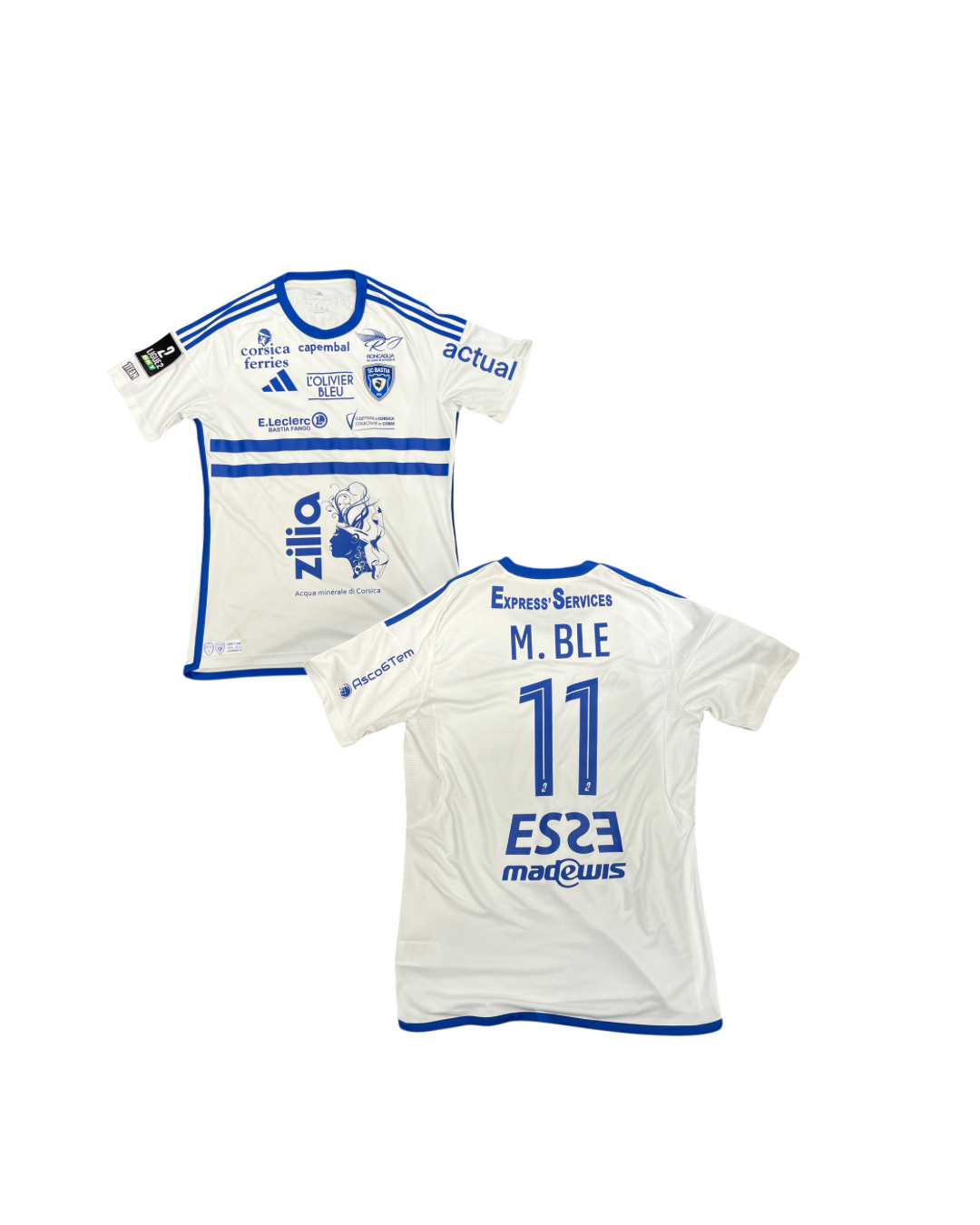 Maillot Porté Troyes - Bastia / BLÉ Maxime