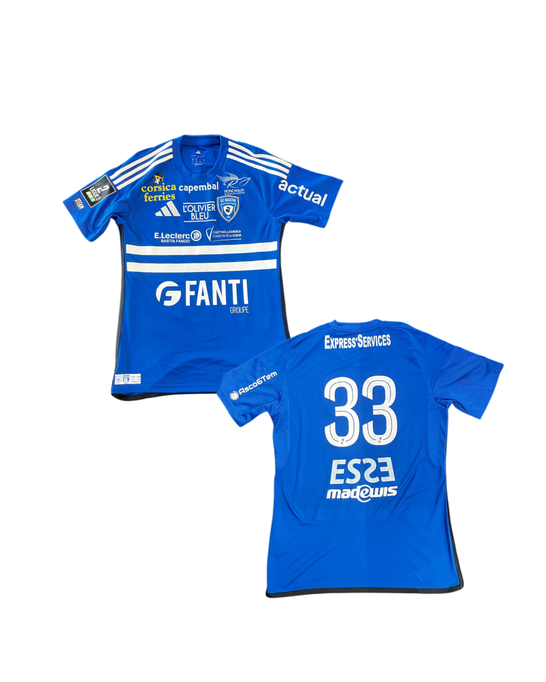 Maillot Porté Bastia - Laval / PETRIGNANI Matteo 2/2