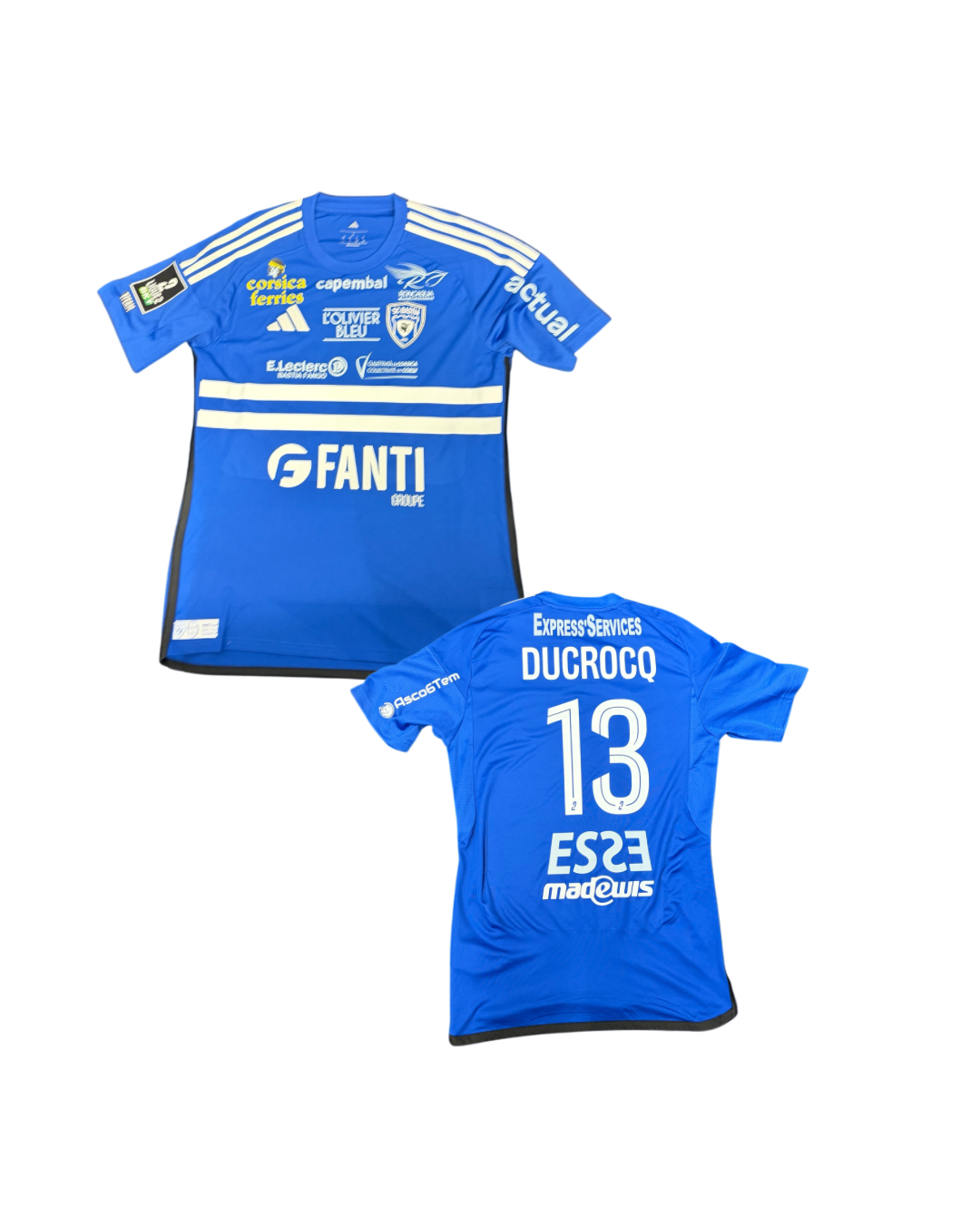 Tom Ducrocq - Maillots portés 2025/2026