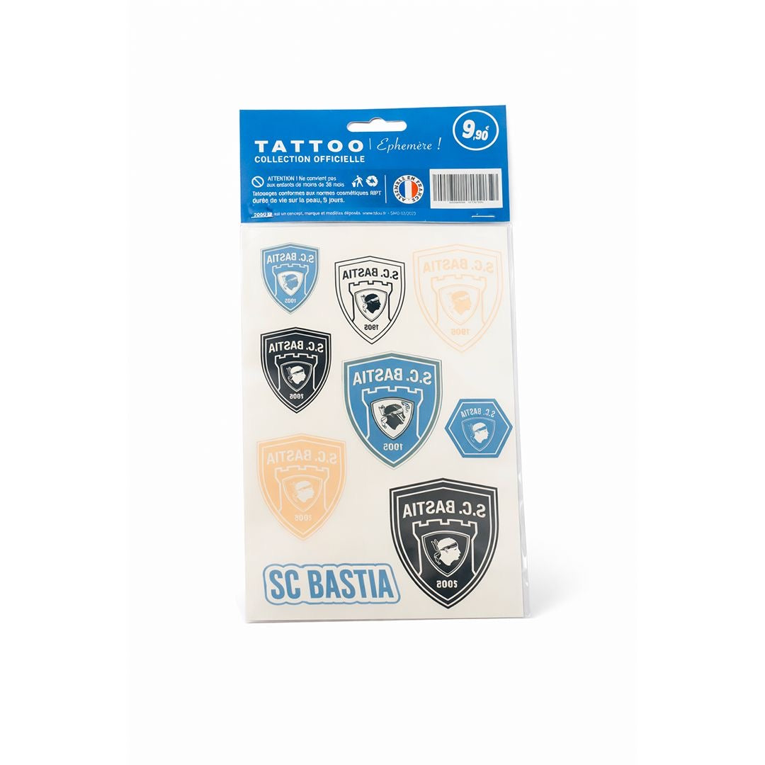 Tatouage SC Bastia