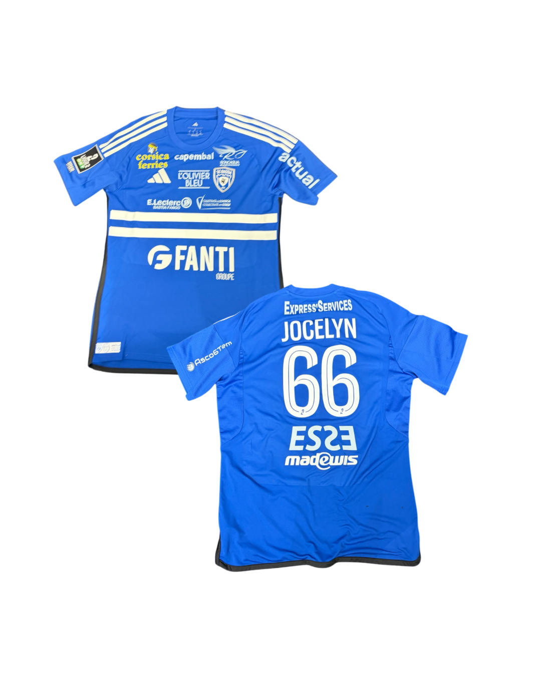 Maillot porté Bastia - Annecy / JANNEH Jocelyn
