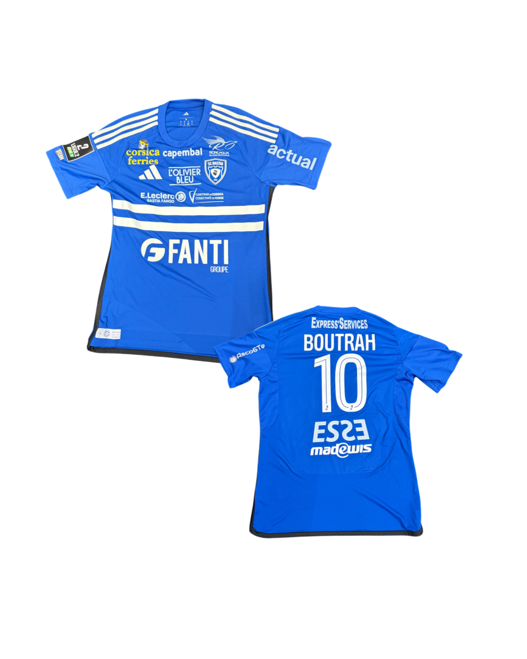 Maillot porté Bastia - Nancy / BOUTRAH Amine