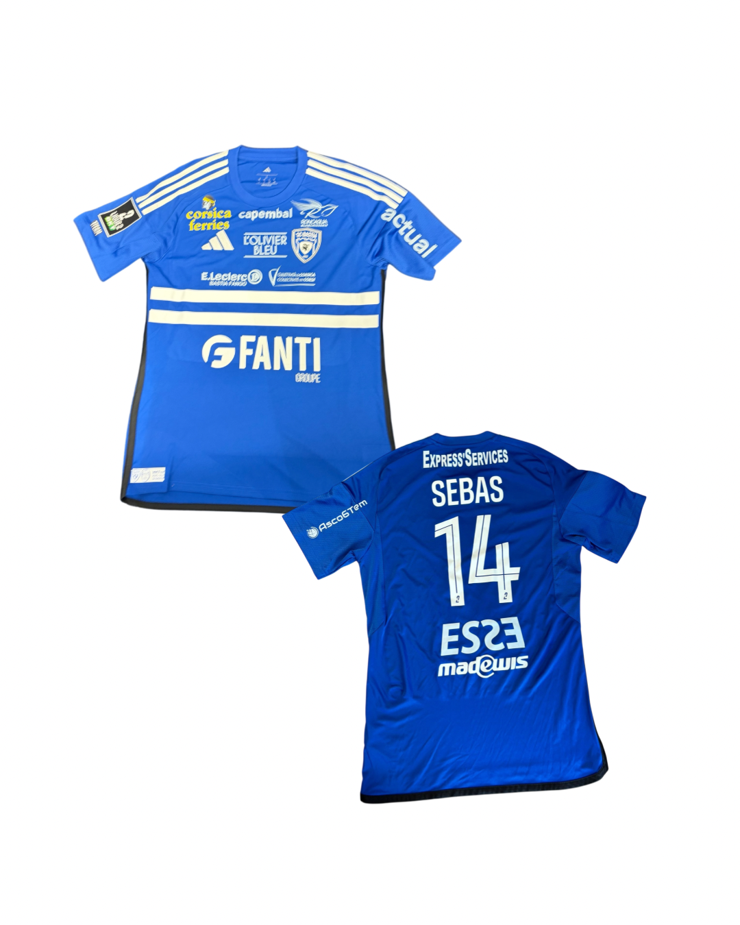 Jérémy Sebas - Maillots portés 2025/2026