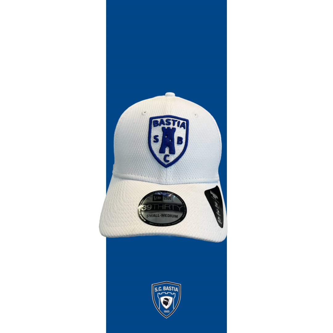 New Era x SC Bastia 39THIRTY Cap - White