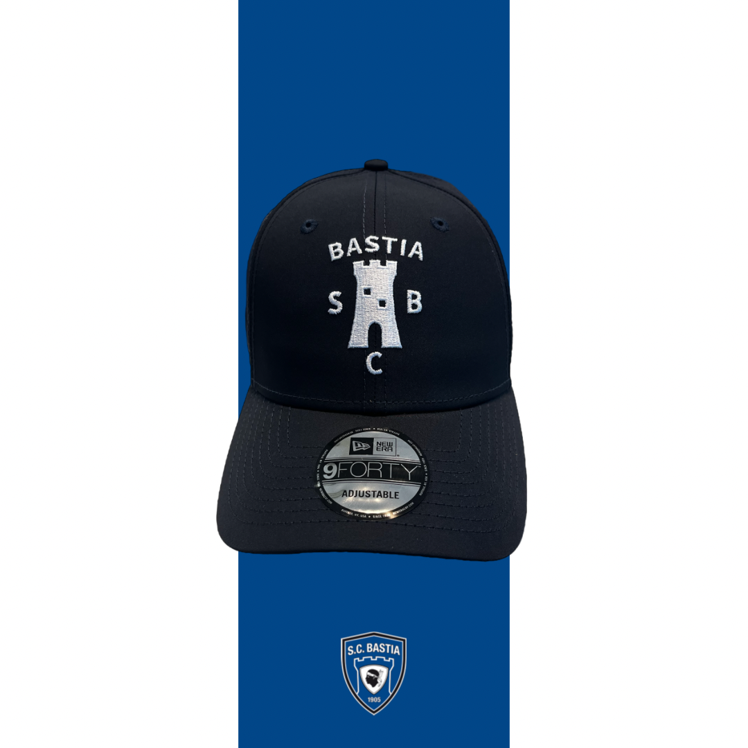 New Era Poly 9FORTY Cap - Navy