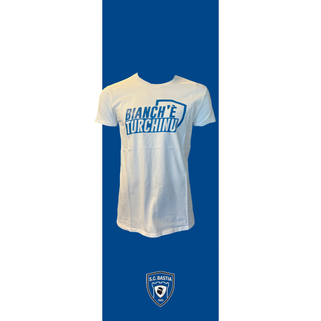 Bianch'è Turchinu T-shirt - White