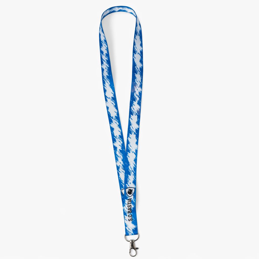 Tour de cou bleu / blanc SC Bastia