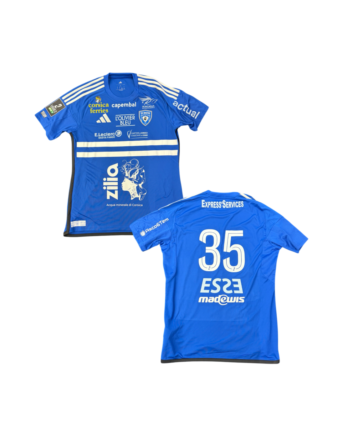 Maillot porté ASSE - BASTIA / BELTAEIF Zyed