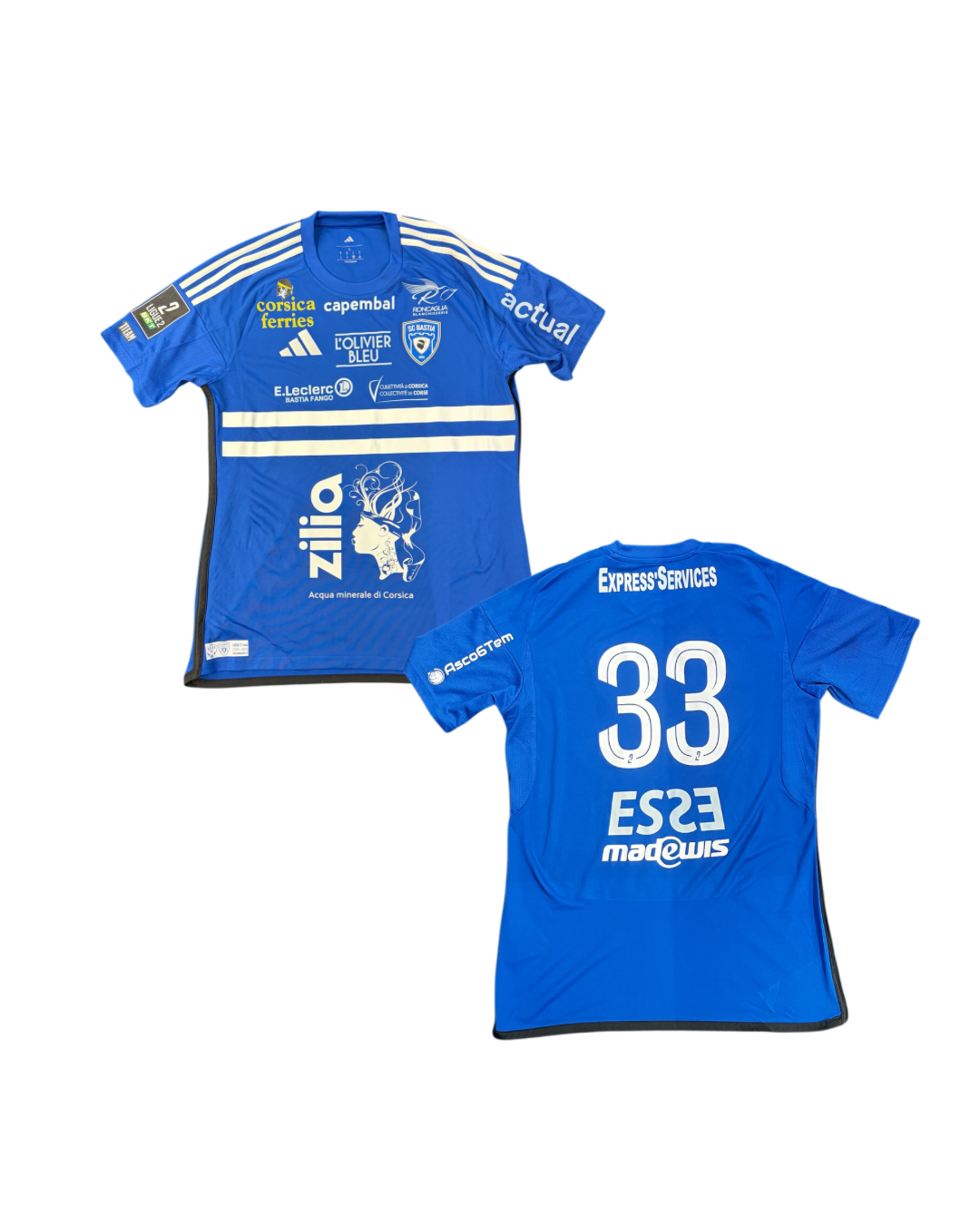 Maillot porté ASSE - BASTIA / PETRIGNANI Matteu 2/2