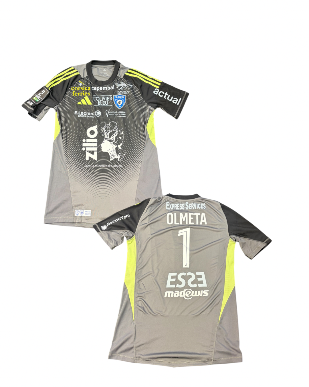 Maillot porté ASSE - BASTIA / OLMETA Lisandru