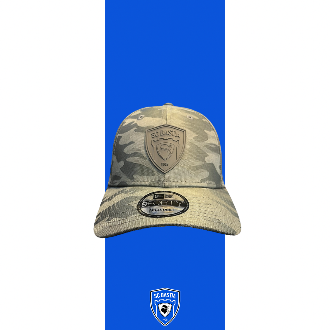 Enfant - Casquette New Era - TONAL CAMO - Gris