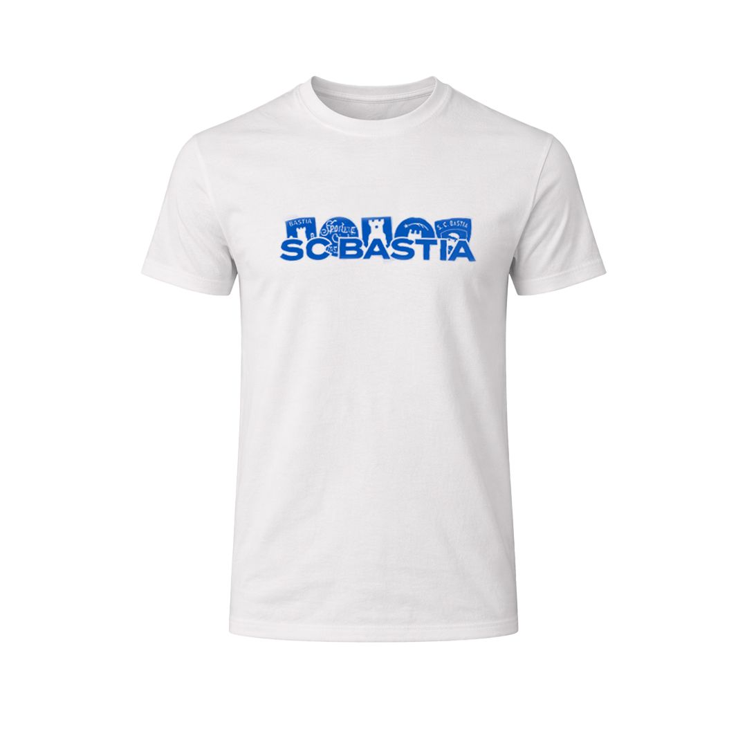 T shirt Logo - Blanc