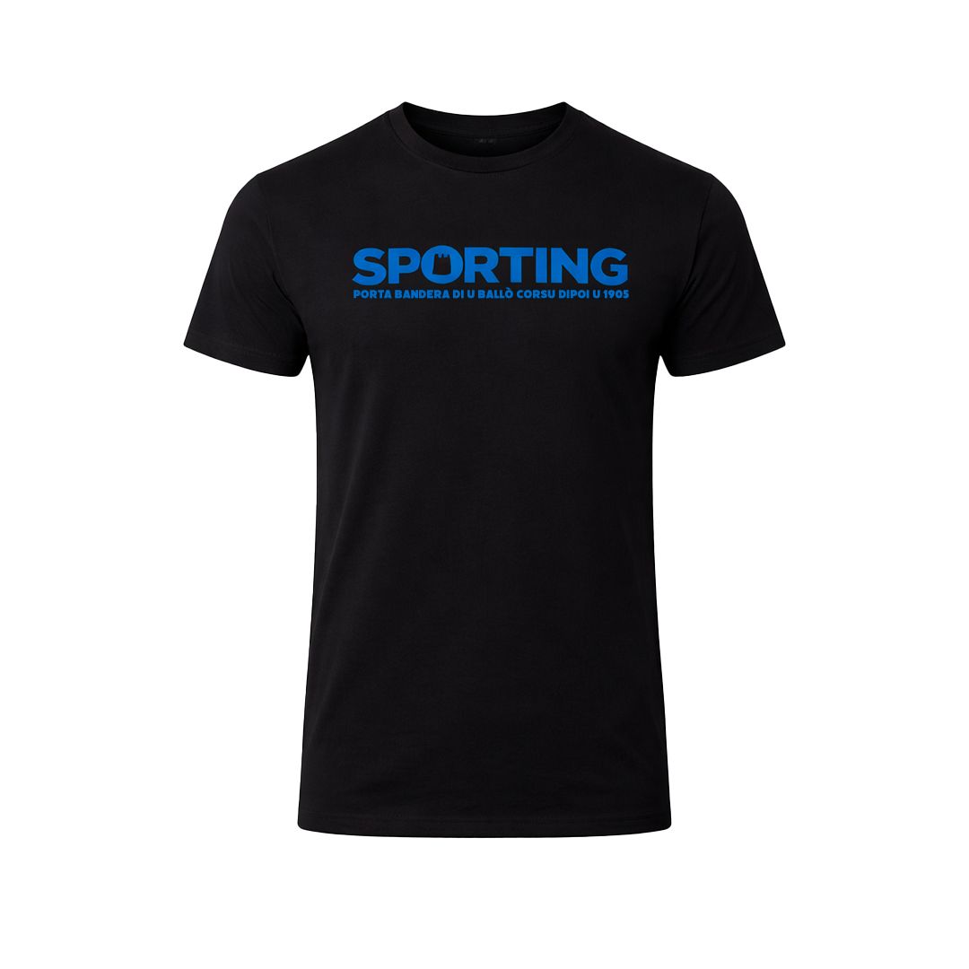 T shirt Sporting Enfant - Marine
