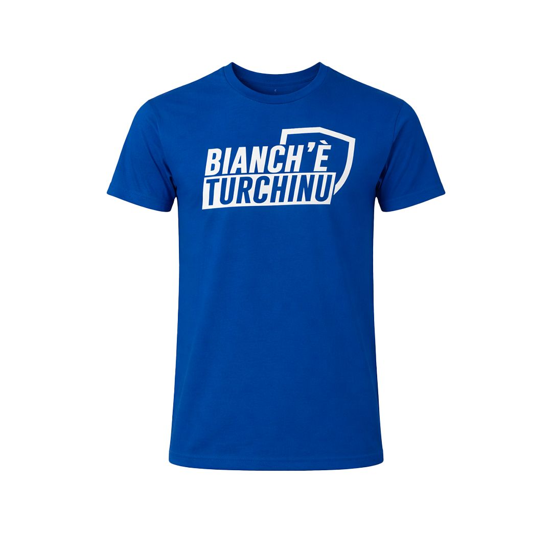 T shirt Bianch’è Turchinu - Bleu