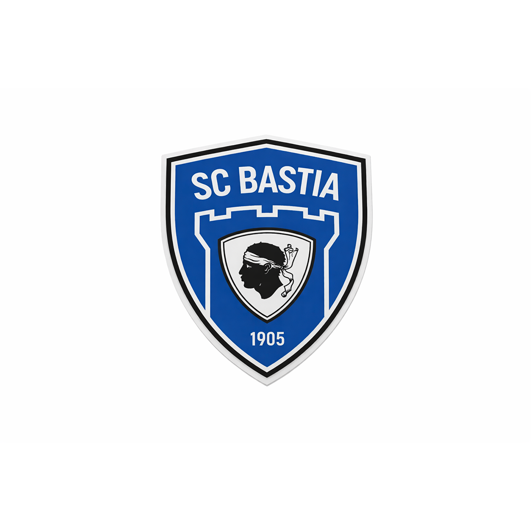 Sticker Logo SC Bastia