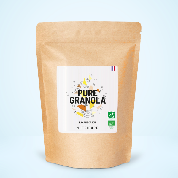 PURE GRANOLA BANANE CAJOU 350G