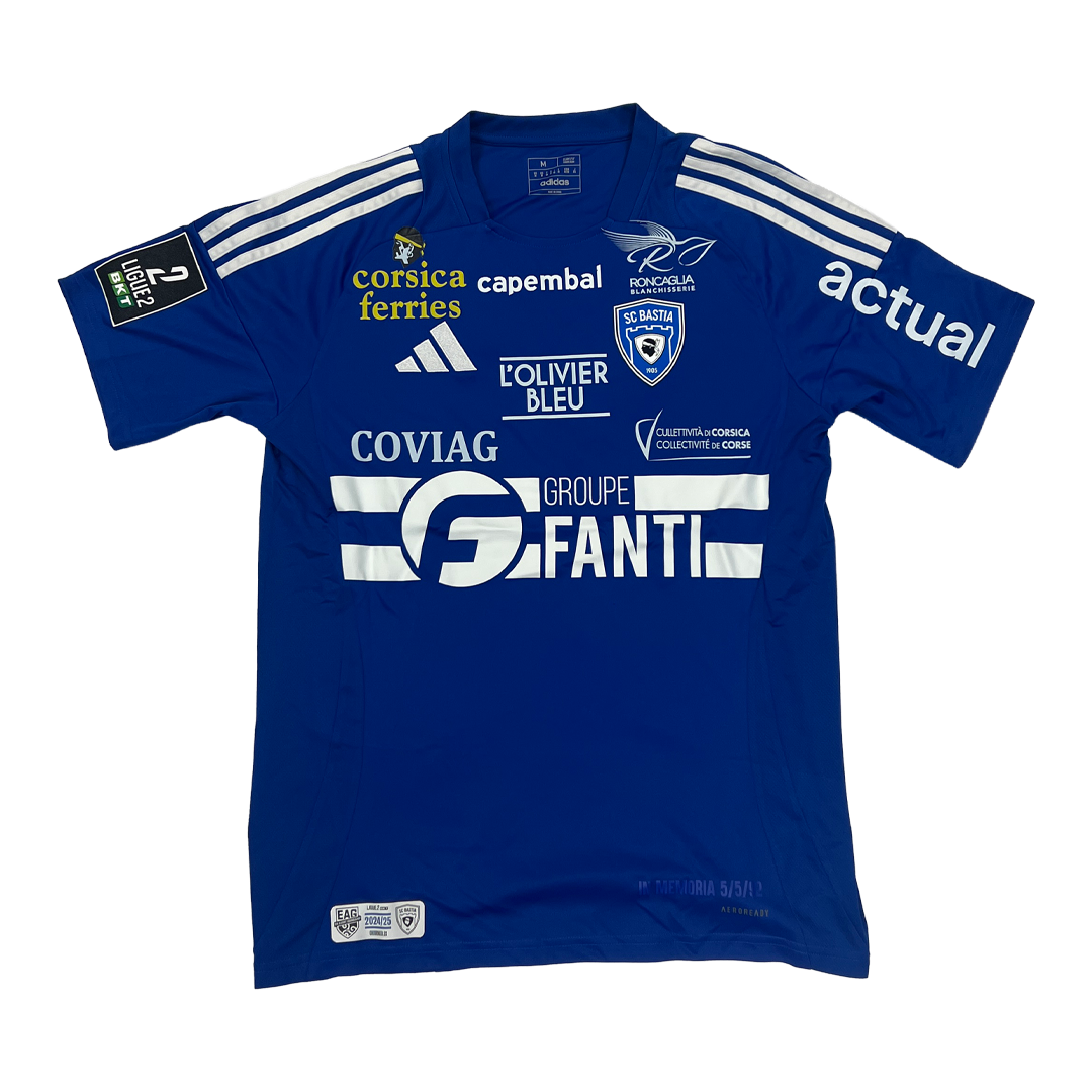 FABRI Julien saison 24/25 - EA Guingamp / SC Bastia - J33 - 2/05/2025