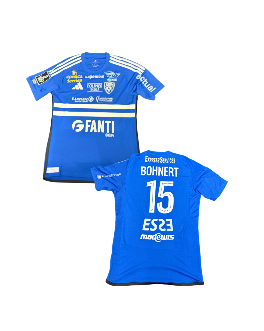 Maillot porté Bastia - Troyes / BOHNERT Florian 2/2