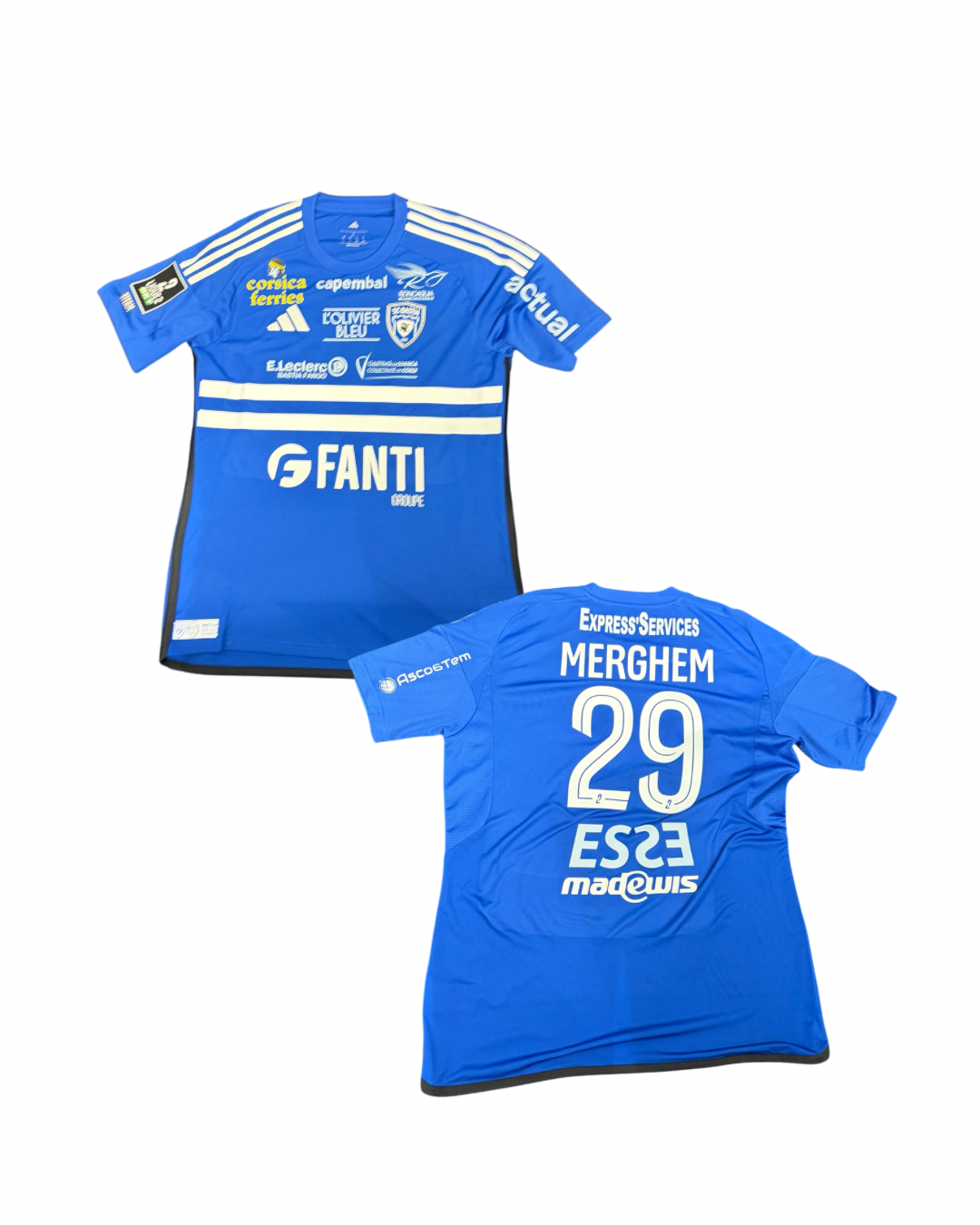 Maillot porté Bastia - Annecy / MERGHEM Mehdi