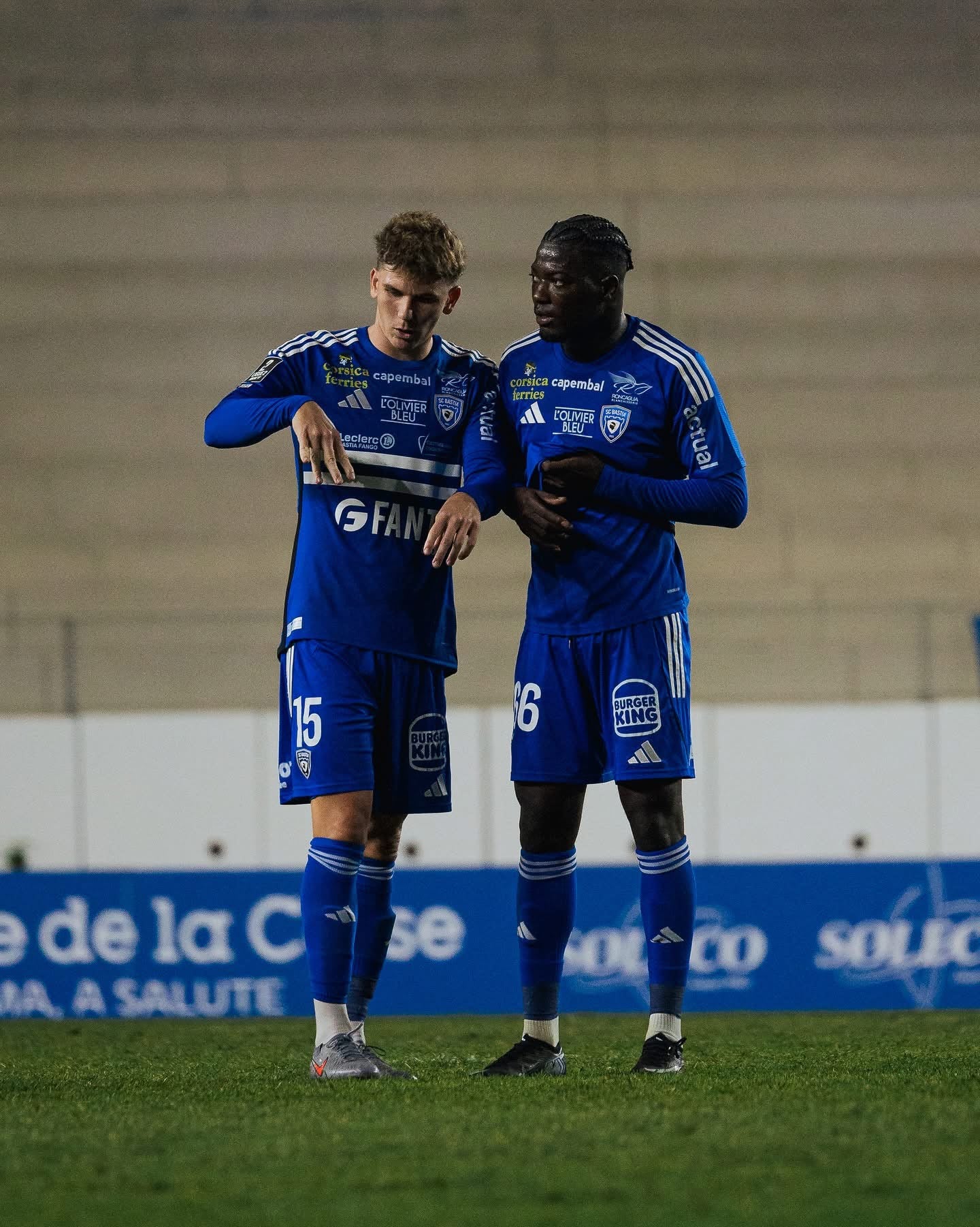 Maillot Porté/Préparé 9 ème Journée Sc Bastia / Usld Dunkerque