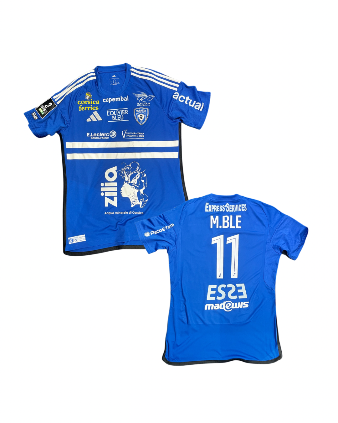 Maillot Porté Annecy - Bastia / BLÉ Maxime