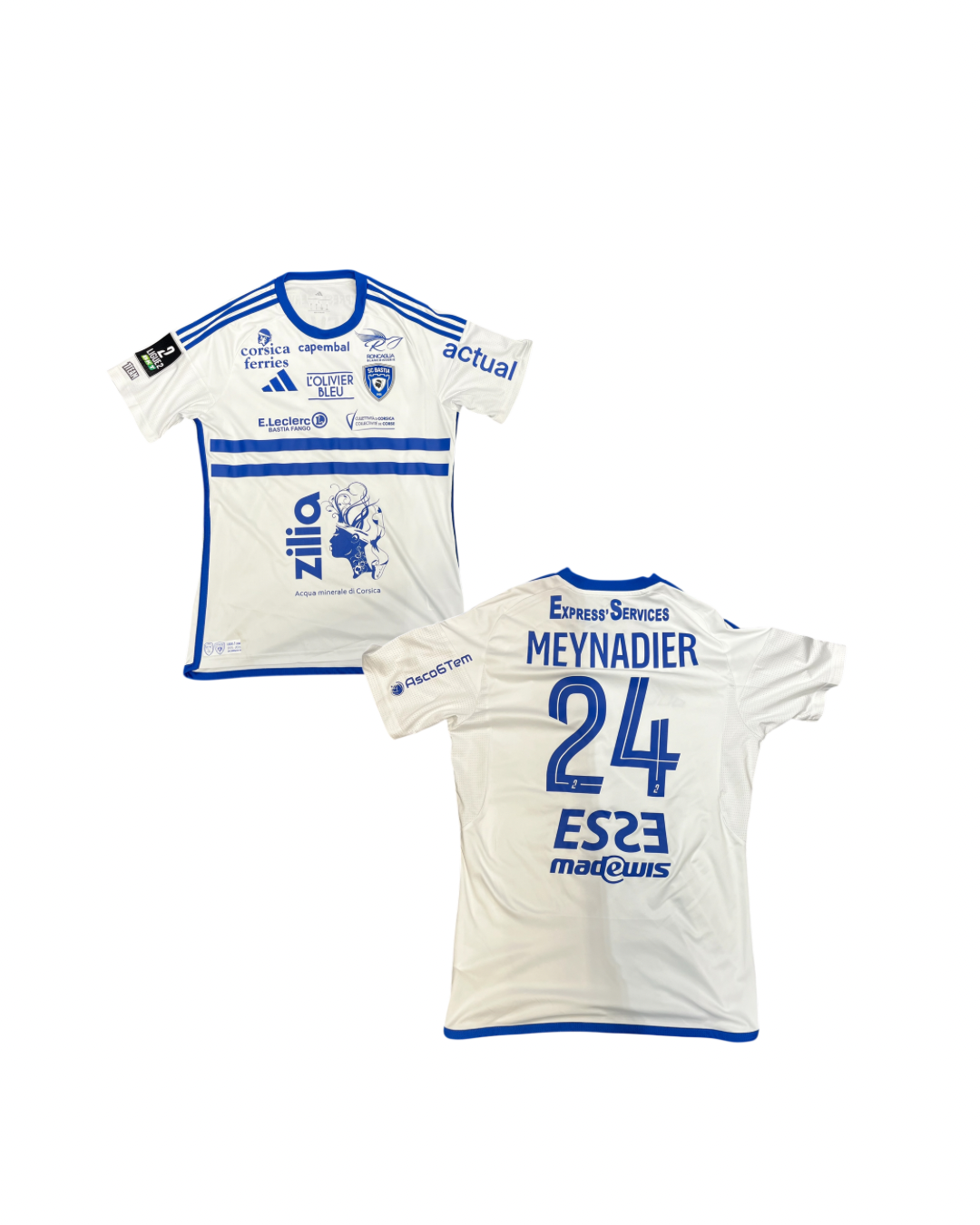 Maillot Porté Troyes - Bastia / MEYNADIER Tom 2/2