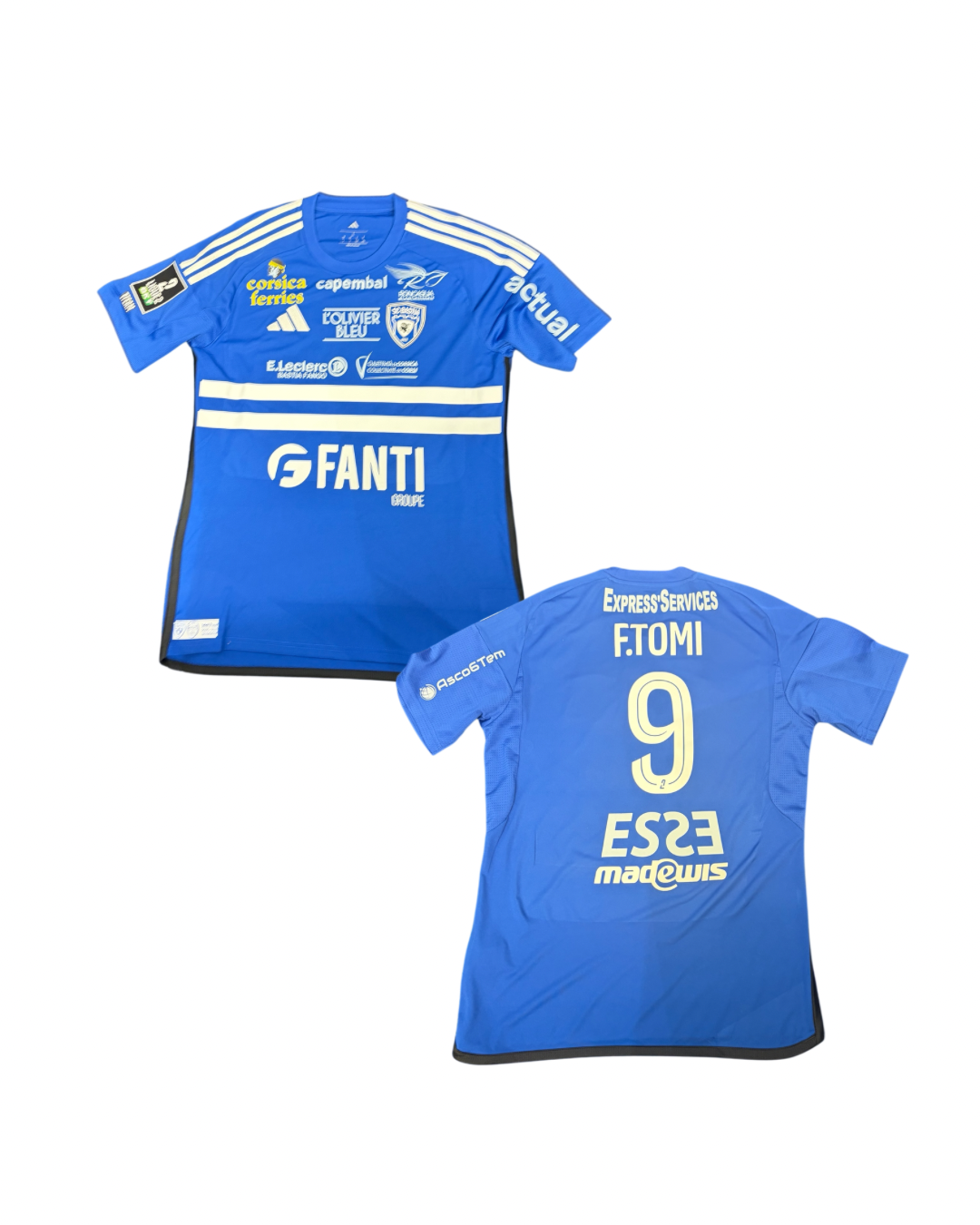 Maillot porté Bastia - Annecy / TOMI Félix