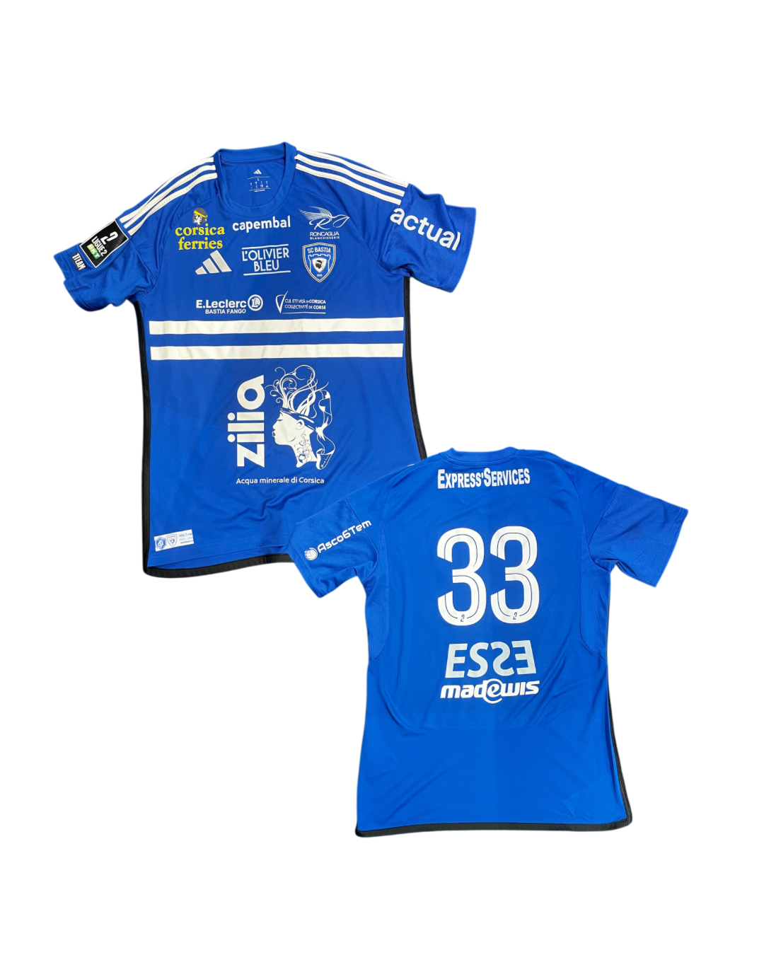 Maillot Porté Annecy - Bastia / PETRIGNANI Matteo