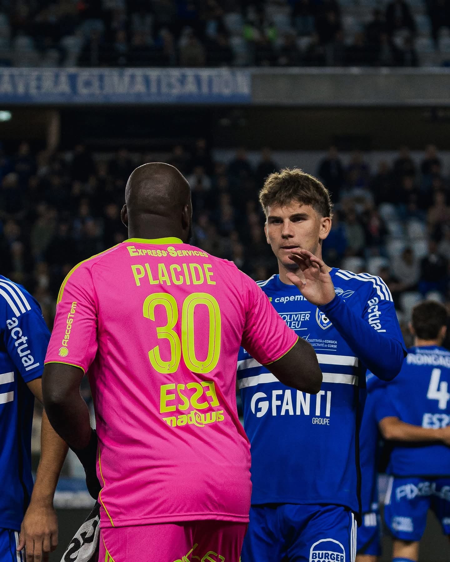 Maillot Porté/Préparé 9 ème Journée Sc Bastia / Usld Dunkerque