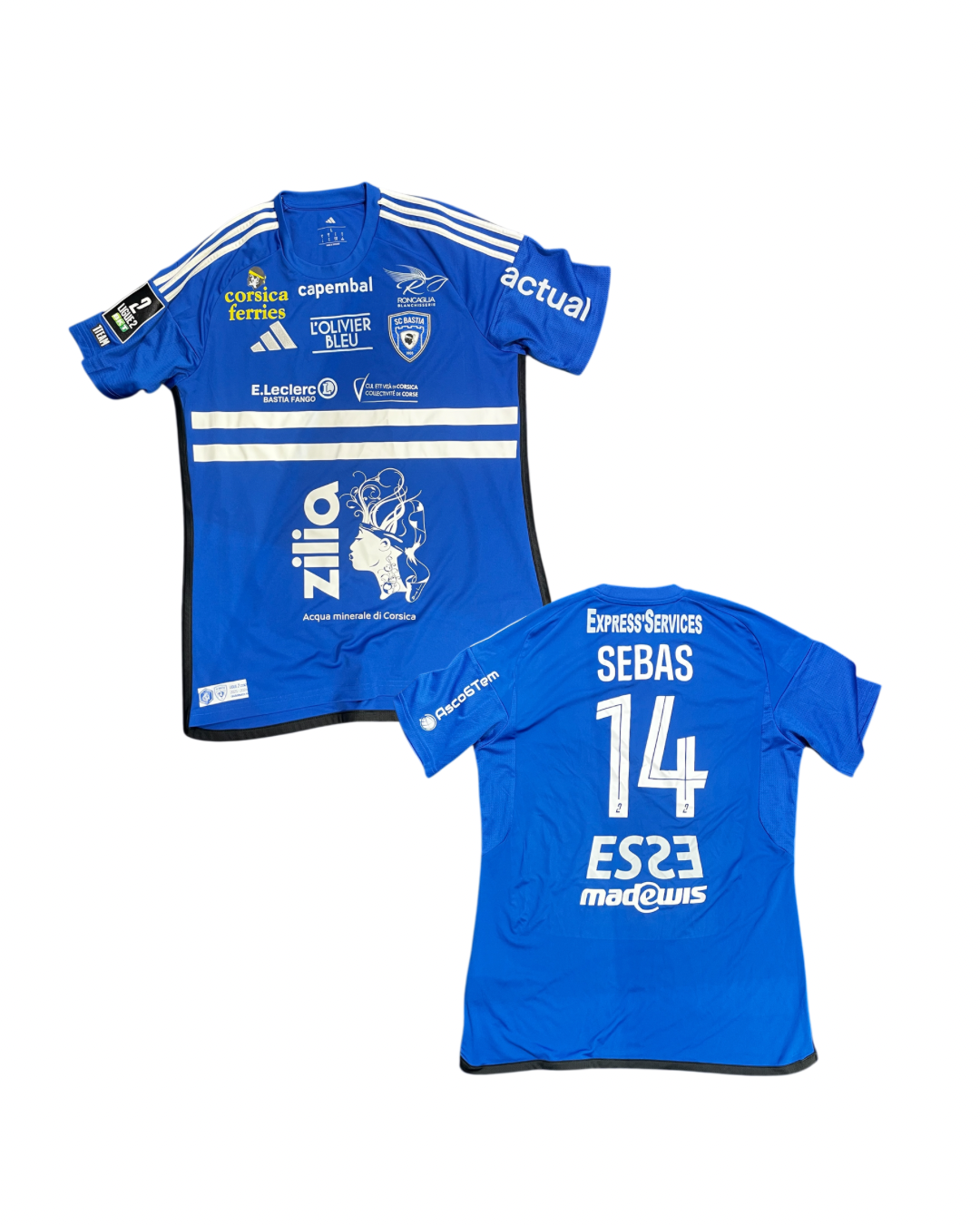 Maillot Porté Annecy - Bastia / SEBAS Jérémy
