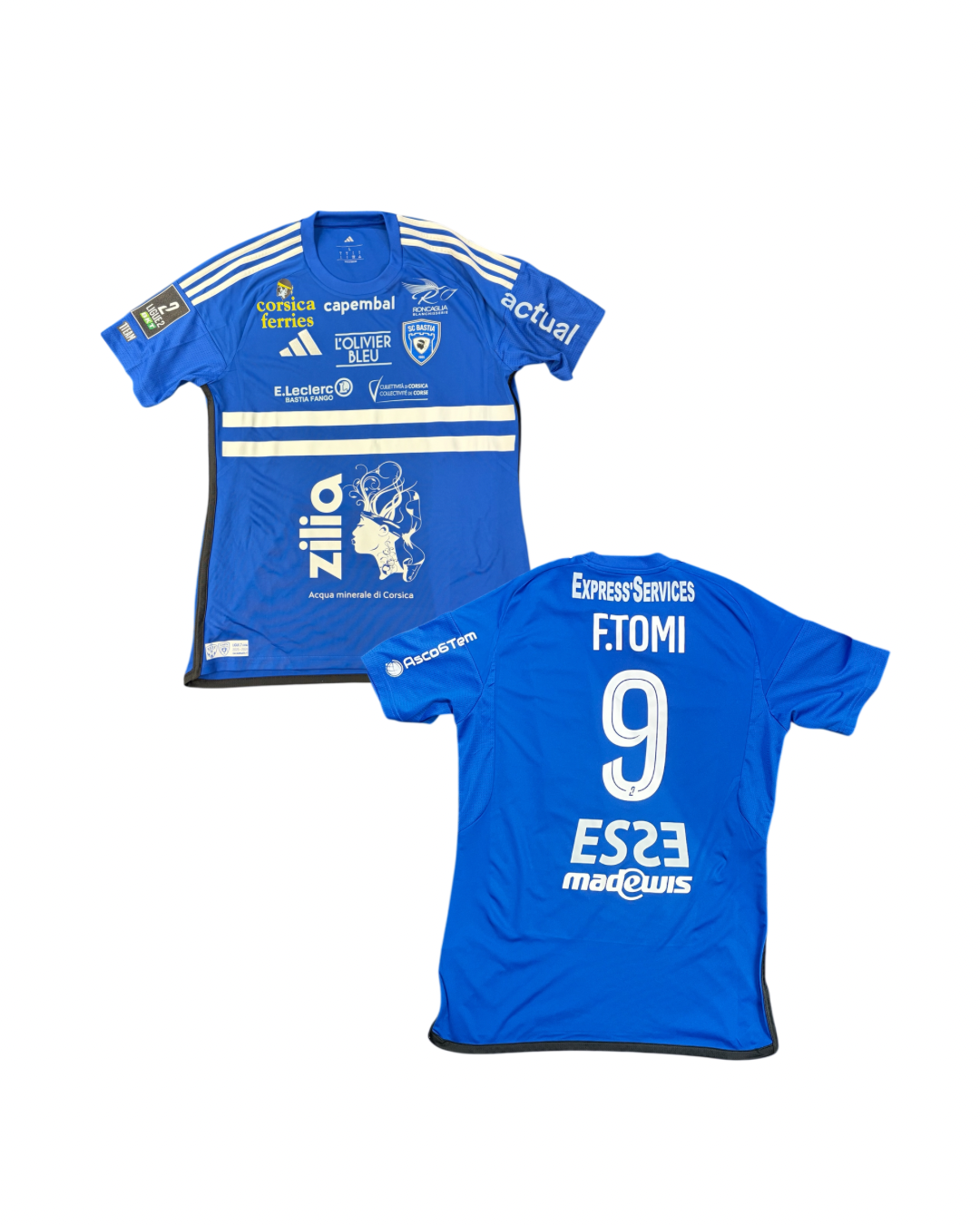 Maillot porté ASSE - BASTIA / TOMI Felix