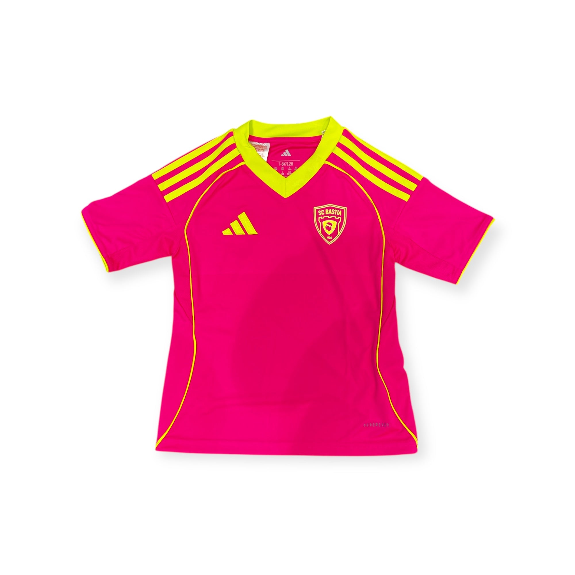 Maillot Gardien Rose/Jaune Enfant