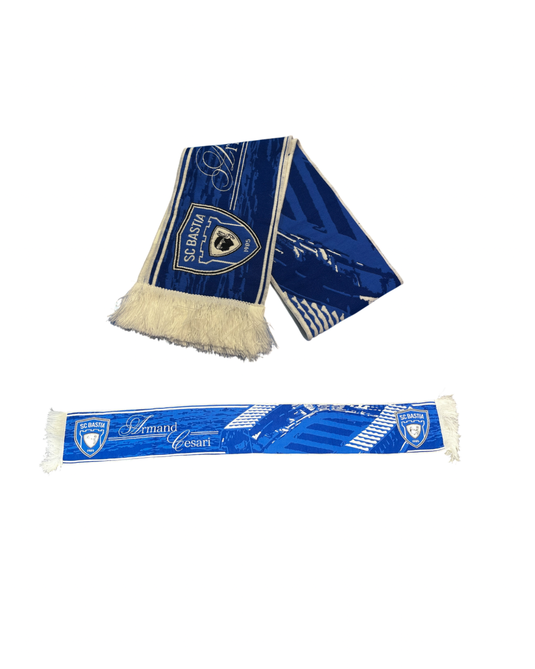 Écharpe bleue SC Bastia - Édition Novembre