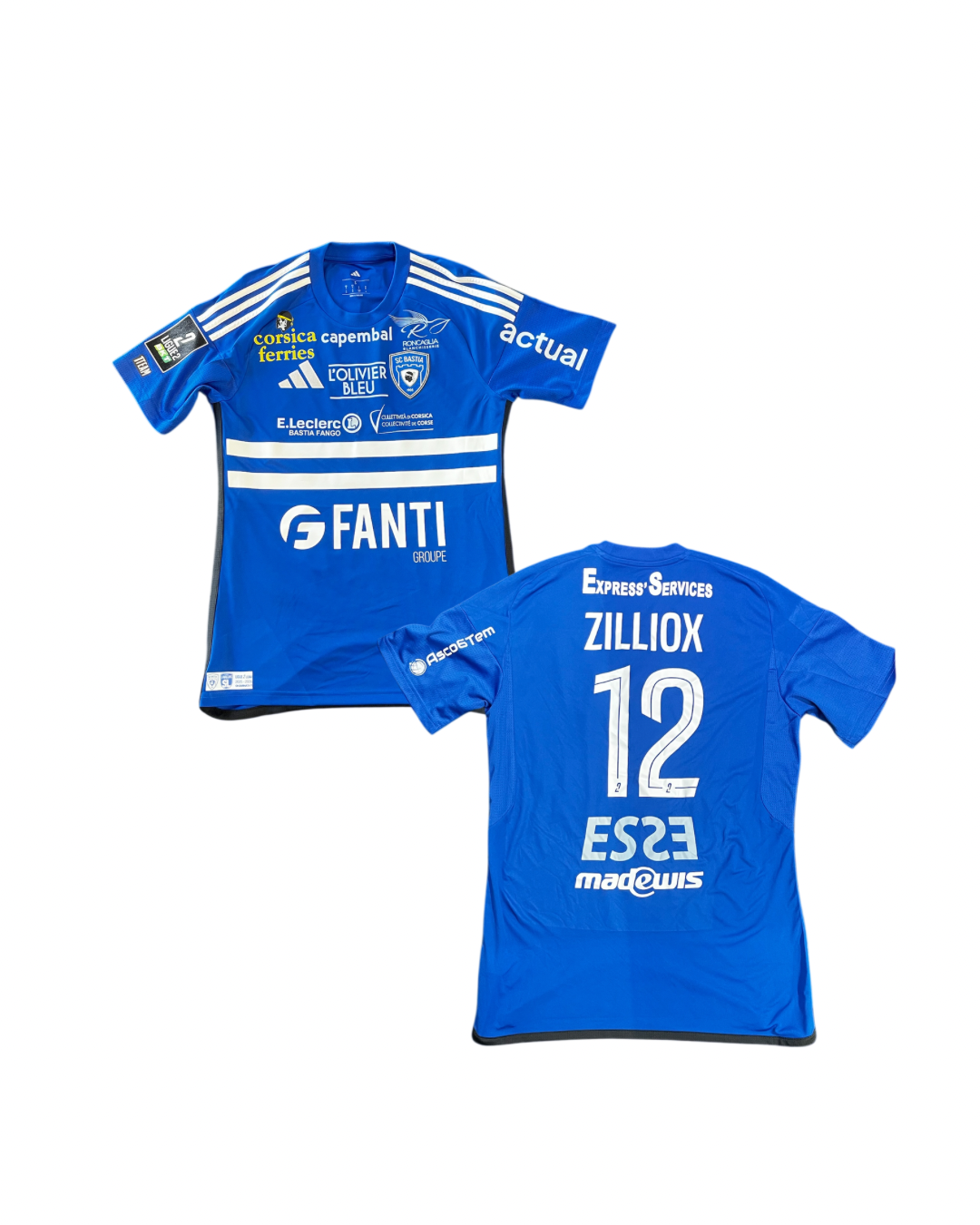 Maillot Porté Bastia - Laval / ZILLIOX Noah