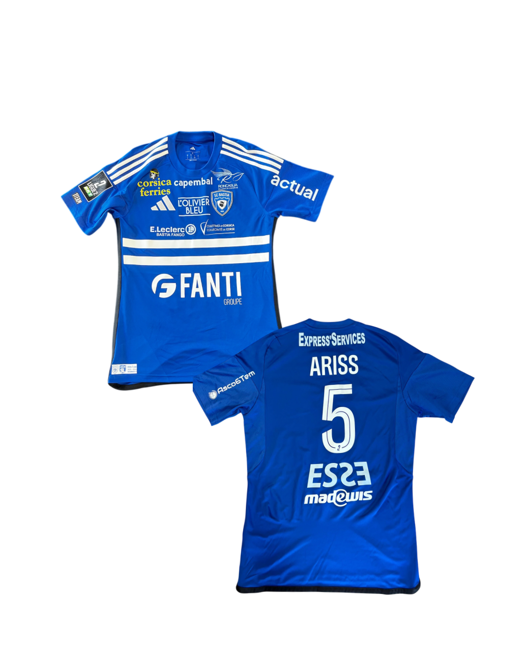 Maillot Porté Bastia - Laval / ARISS Zakaria