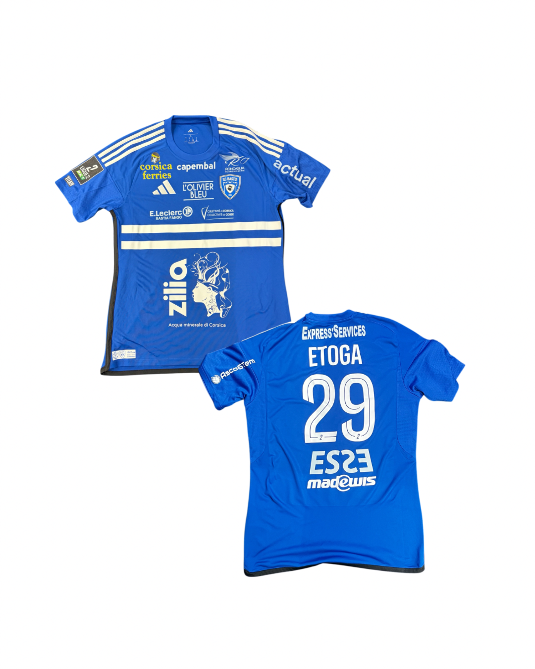 Maillot porté ASSE - BASTIA / ETOGA Loïc 2/2