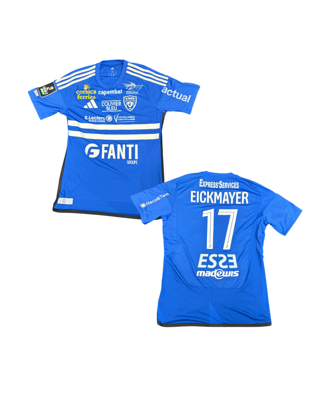 Maillot porté Bastia - Montpellier / EICKMAYER Joachim