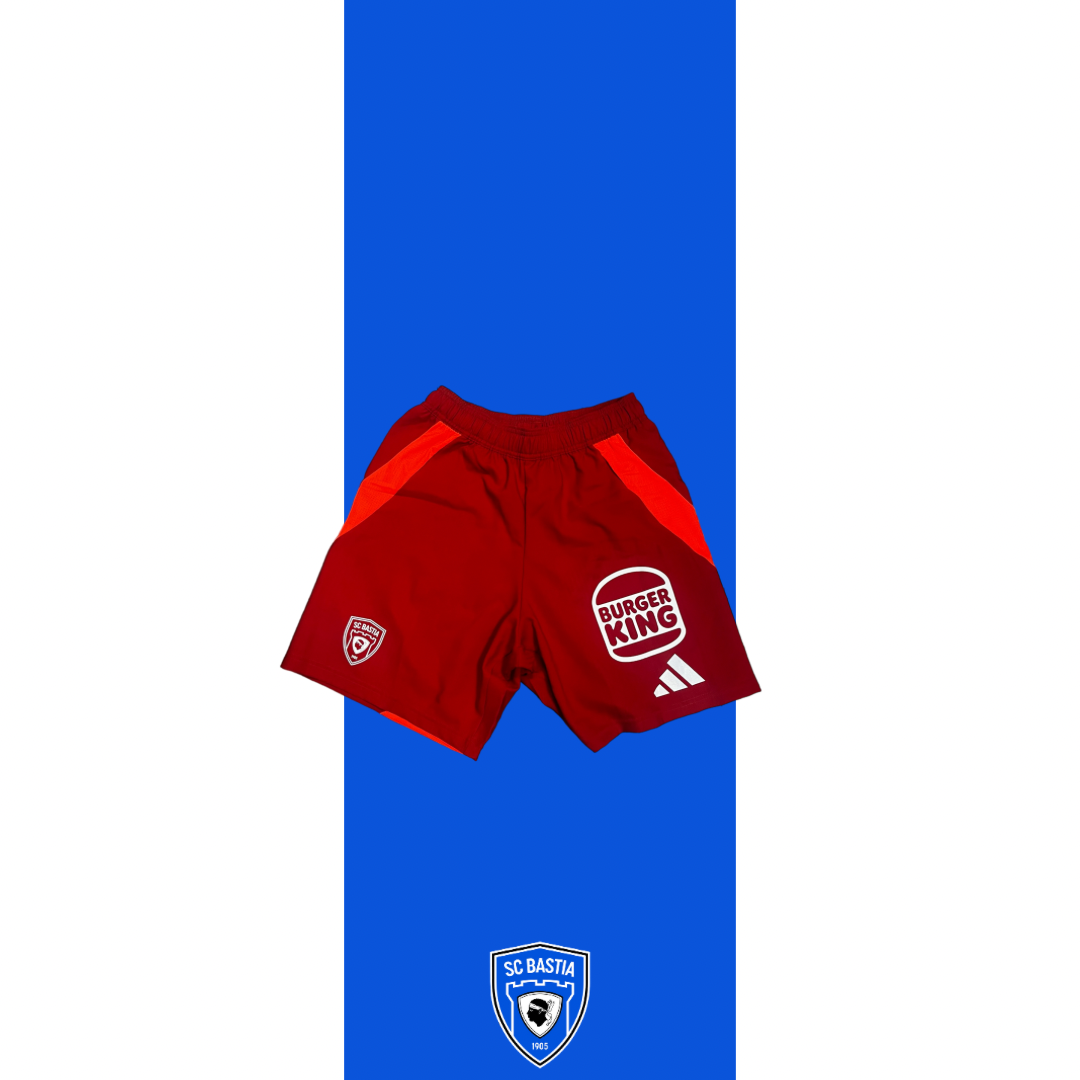 Short De Foot RC Strasbourg 2009 – Porté Par Renaud Cohade – Third Rare Hummel XL