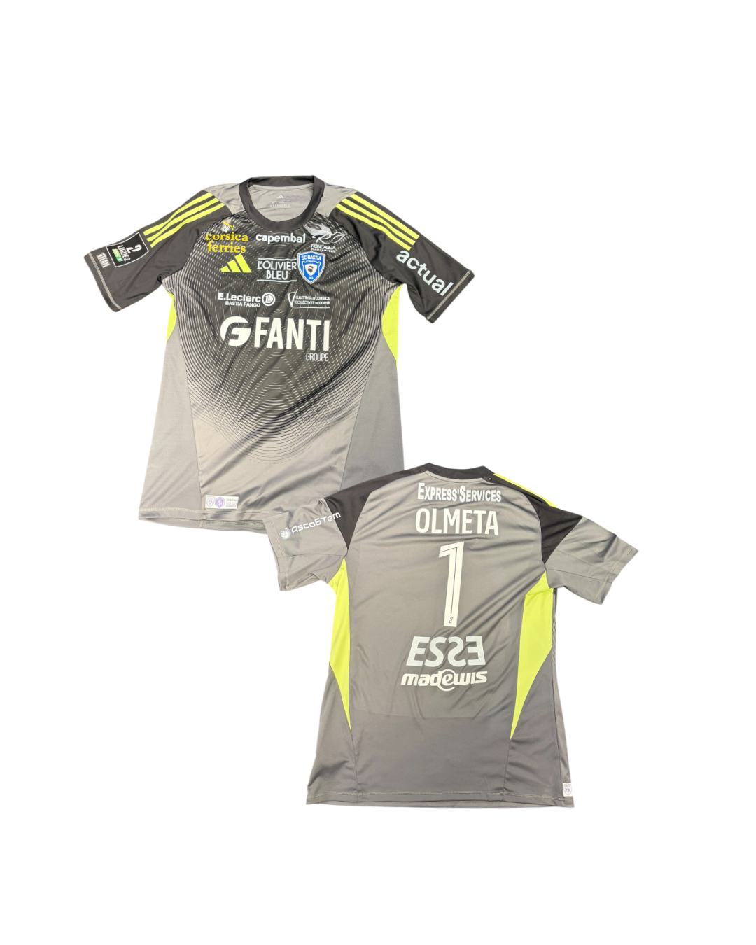 Maillot porté Bastia - Annecy / OLMETA Lisandru  1/2